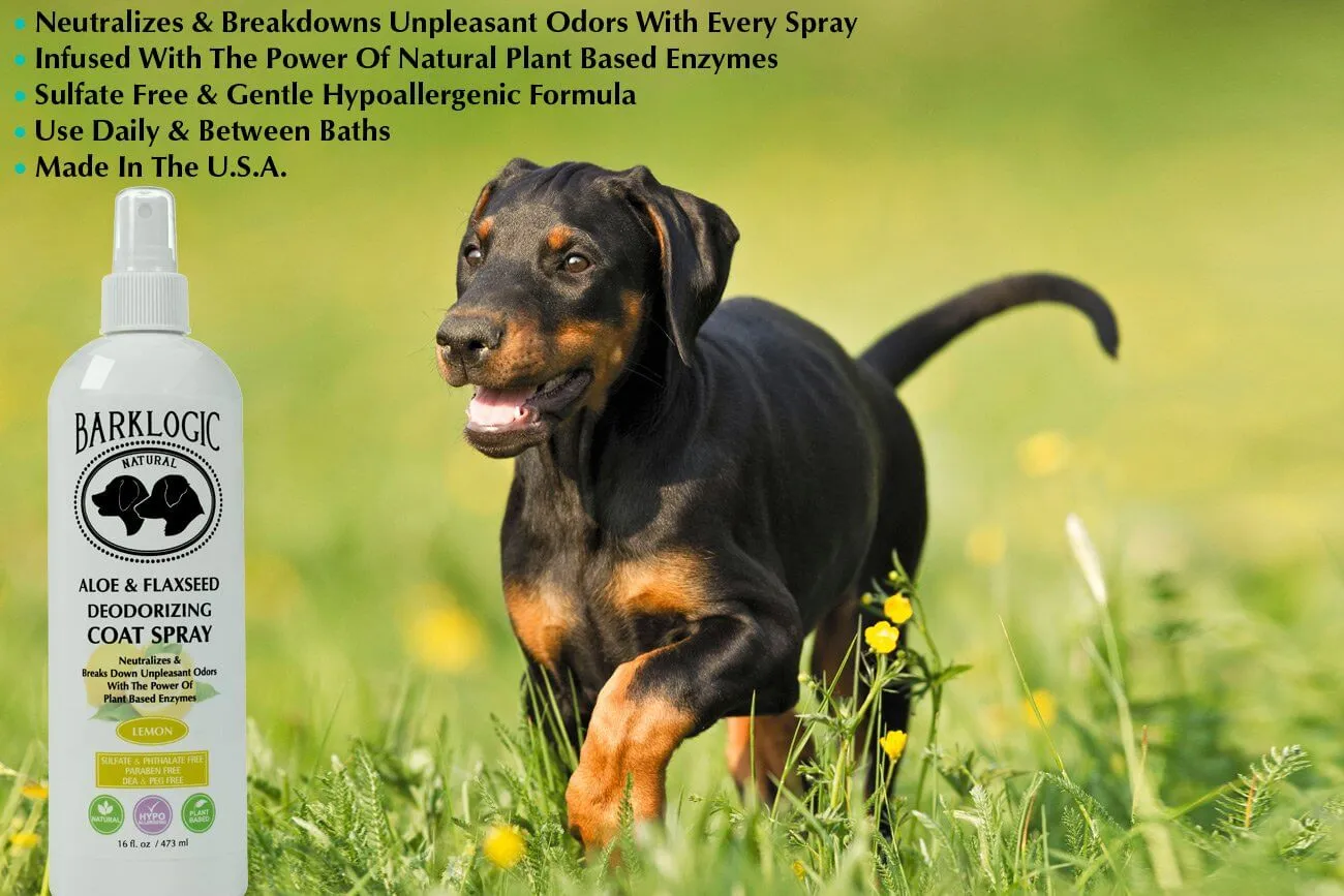BarkLogic Aloe & Flaxseed 3 Product Kit - Your Dog Will Love This!