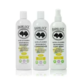 BarkLogic Aloe & Flaxseed 3 Product Kit - Your Dog Will Love This!