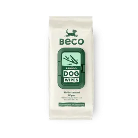 Beco - Bamboo Dog Wipes- Unscented