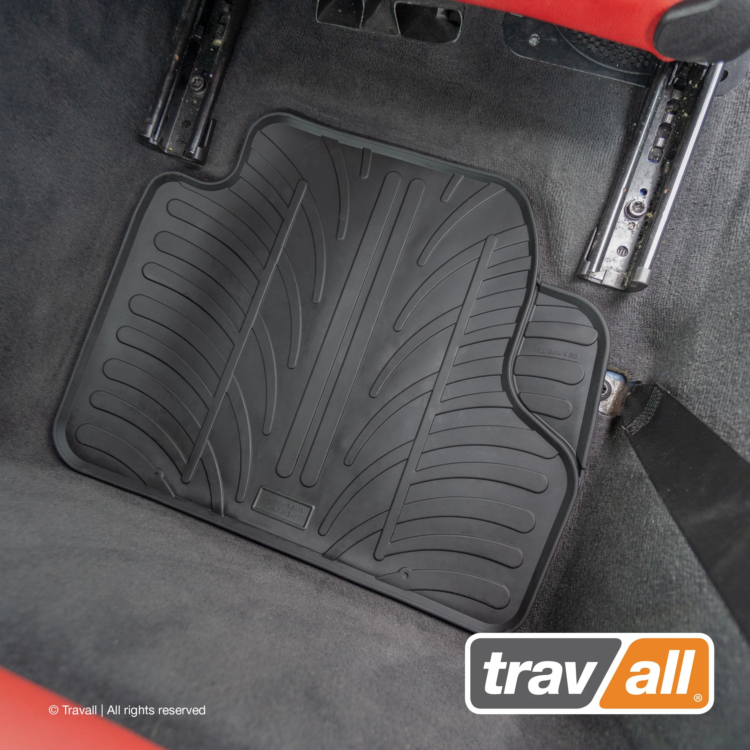 BMW 4 SERIES COUPE 2013-2020 and Gran COUPE 2014-2020 Rubber Car Mats Set (4 Mats)