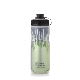 Breakaway® Muck Insulated Cyclist Mountain Bikers Water Bottle 20 oz Zipper Moss/Desert by Polar Bottle Made in USA