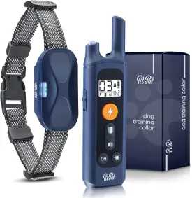 Dog Training Collar with Remote Waterproof Dog Shock Collar for Small, Medium, and Large Dogs Dog Training and Behavior aid with Beep Mode, 20 Vibrations Modes, 20 Shock Modes.