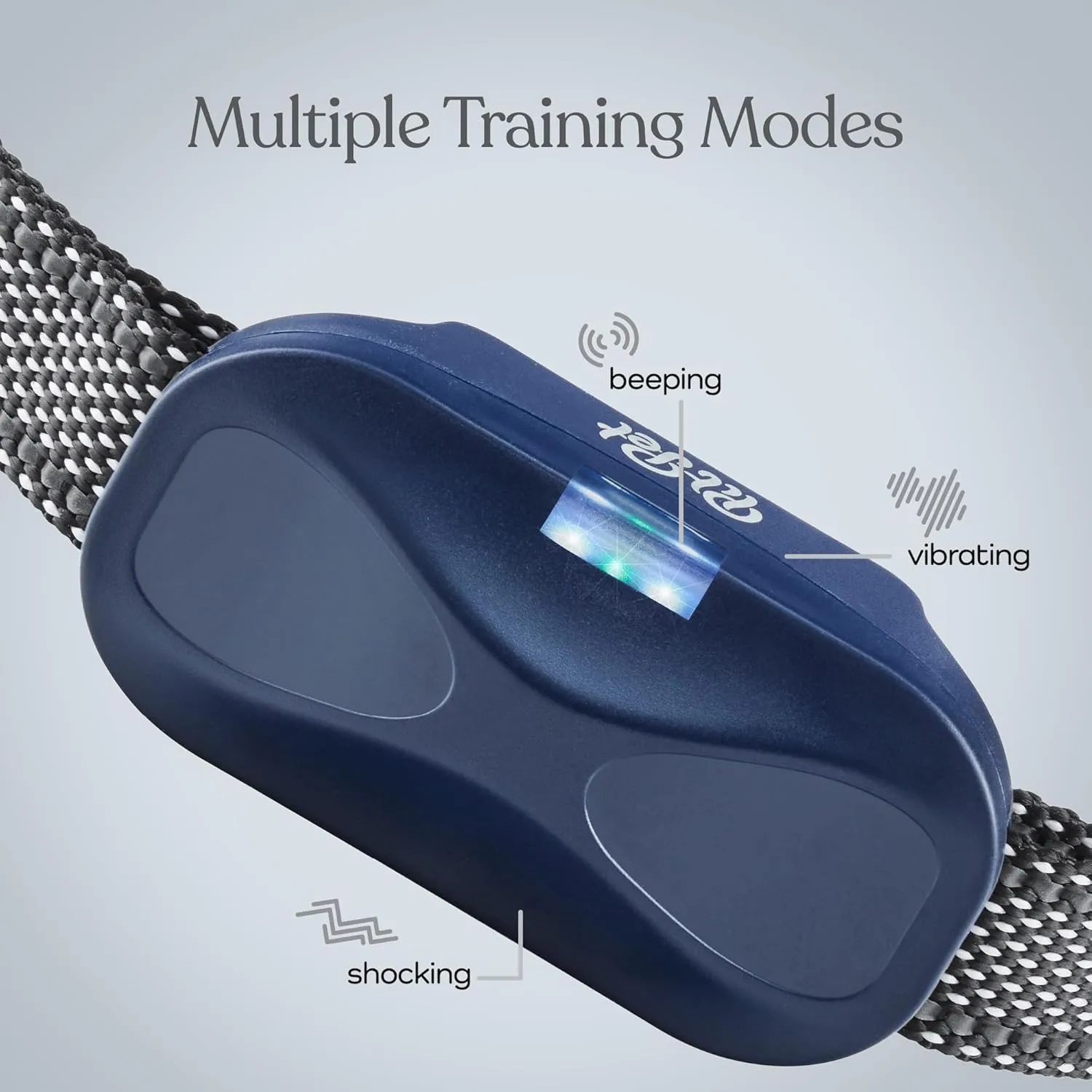 Dog Training Collar with Remote Waterproof Dog Shock Collar for Small, Medium, and Large Dogs Dog Training and Behavior aid with Beep Mode, 20 Vibrations Modes, 20 Shock Modes.