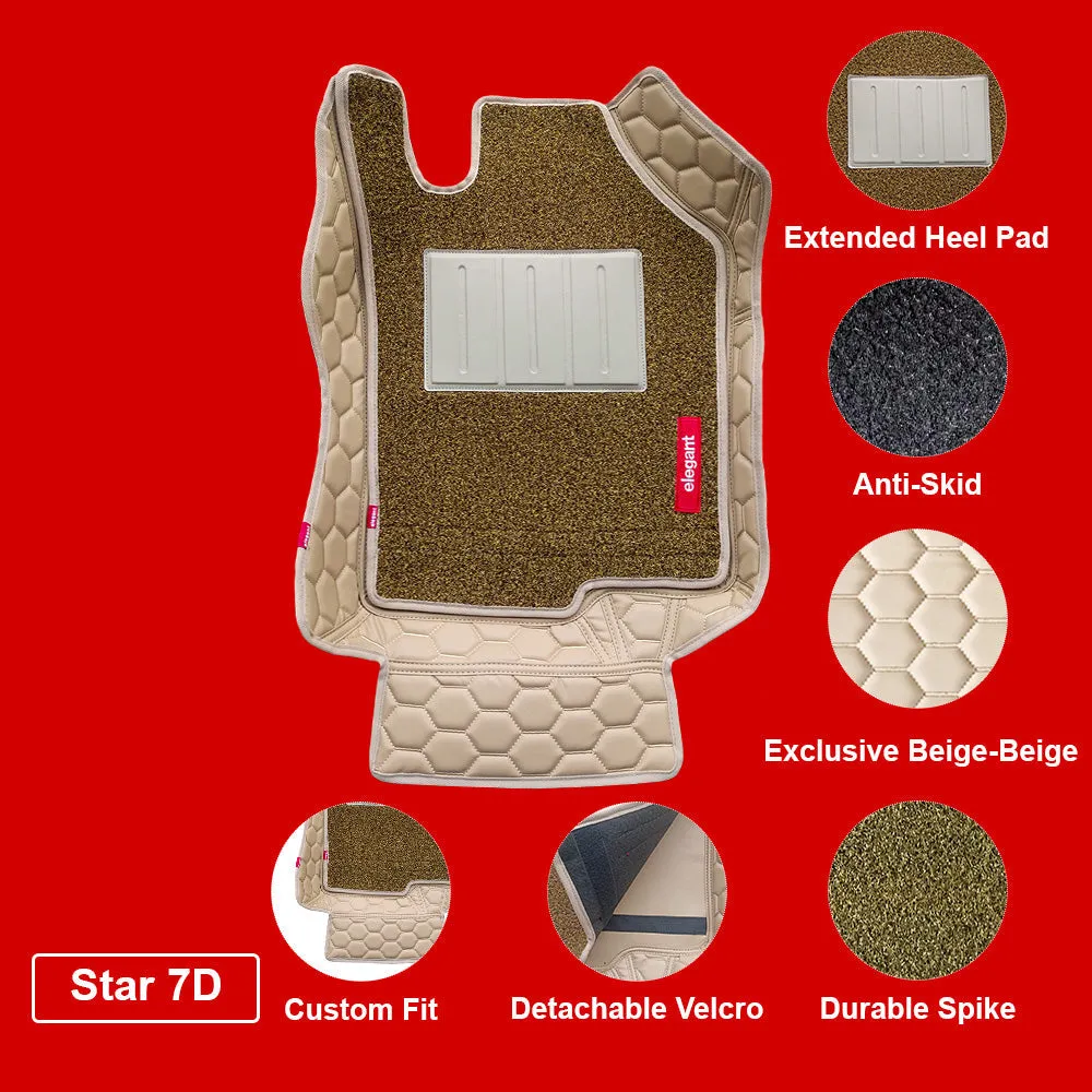 Elegant Star 7D Car Floor Mats For Hyundai Kona