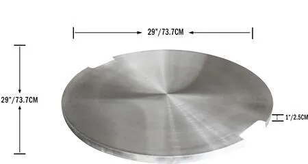 Elementi Lunar Bowl Stainless Steel Lid - OFG101-SS