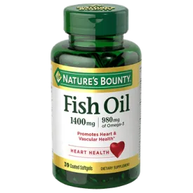 FISH OIL 1400 MG, 39 COATED SOFTGELS