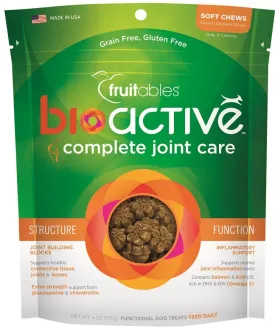 Fruitables BioActive Complete Joint Care Grain Free Soft Chews for Dogs