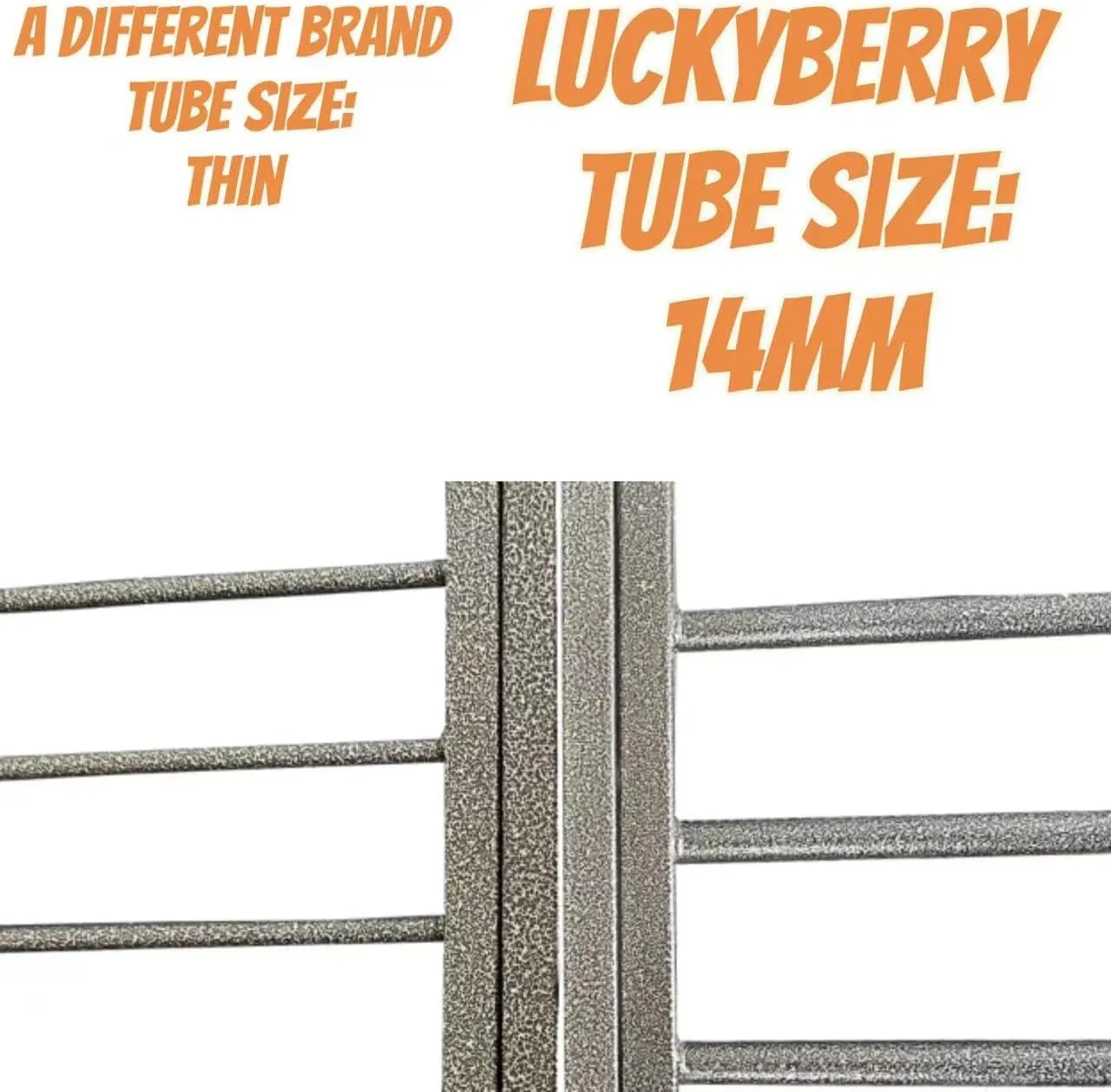 Heavy Duty Extra Large Dog Crate with Wheels - Indestructible 38/42/46 Inch Chew-Proof, Escape-Proof Kennel for High-Anxiety and Extra Large Dogs
