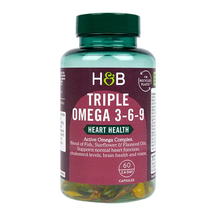 Holland & Barrett Triple Omega 3-6-9 60 Capsules