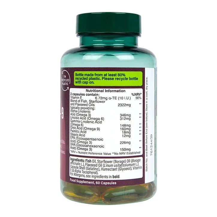 Holland & Barrett Triple Omega 3-6-9 60 Capsules