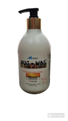 Hug n wag luxury dog  shampoo deodorizing 350ml