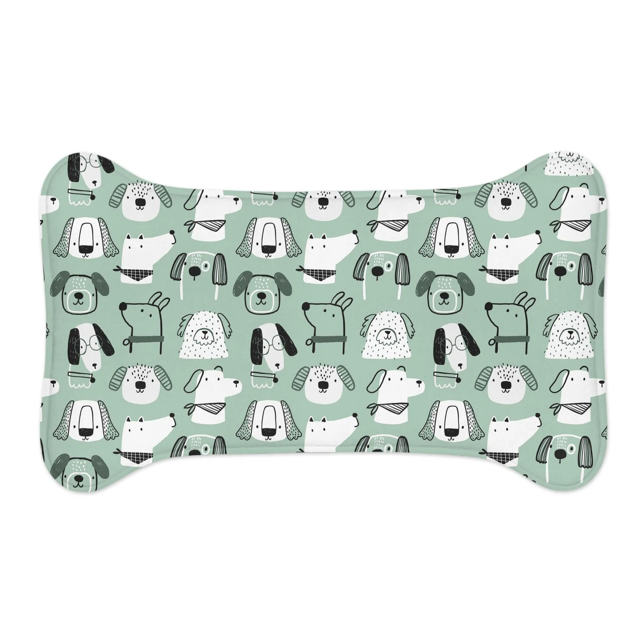 Illustrated Doggers Pet Feeding Mats
