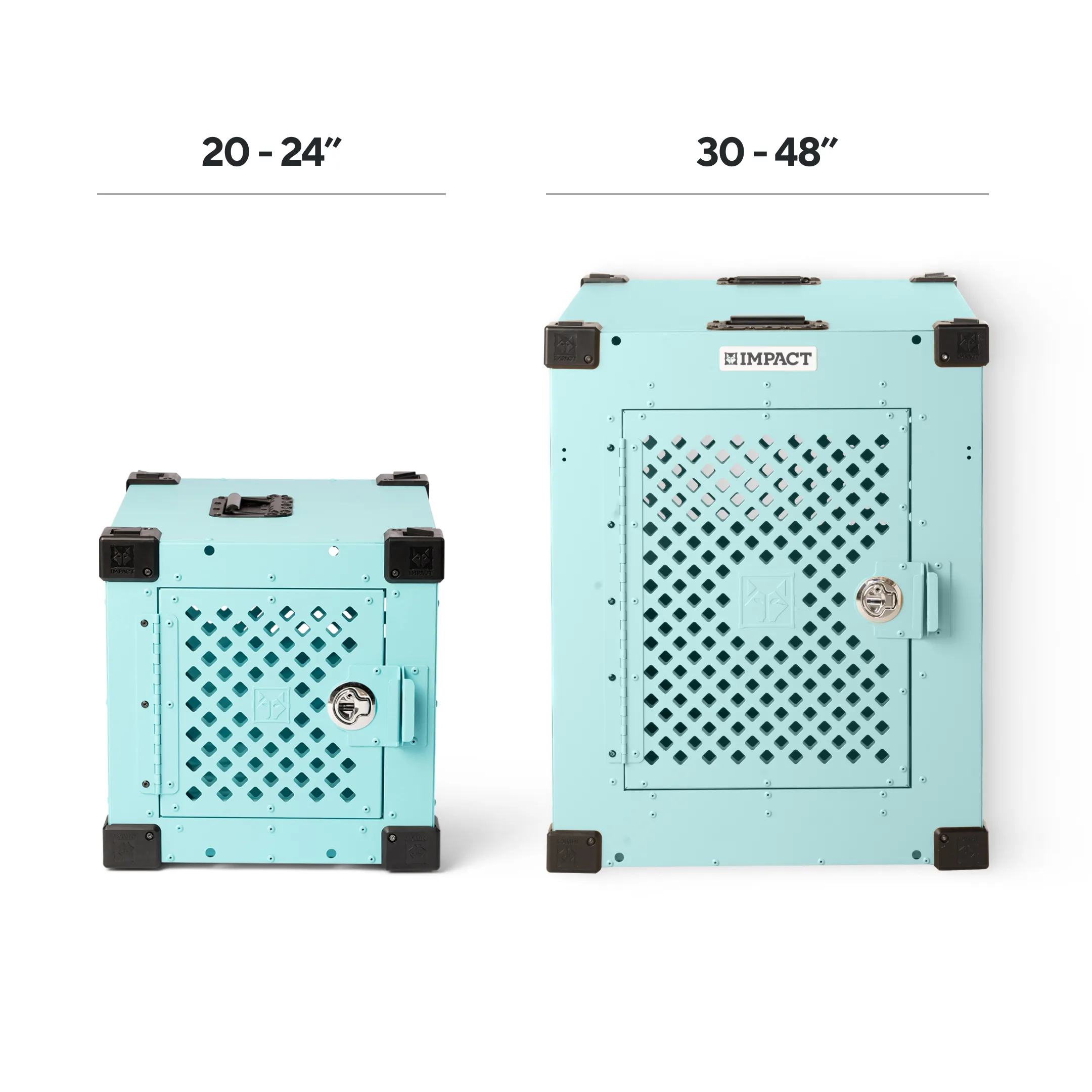 Limited Edition: Teal Stationary Dog Crate