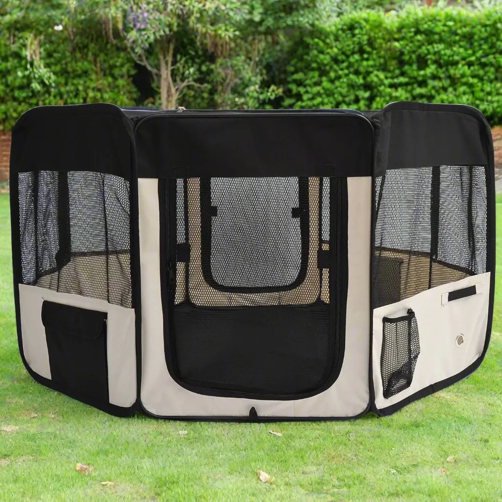 PawHut Freedom Den – Soft Pet Playpen
