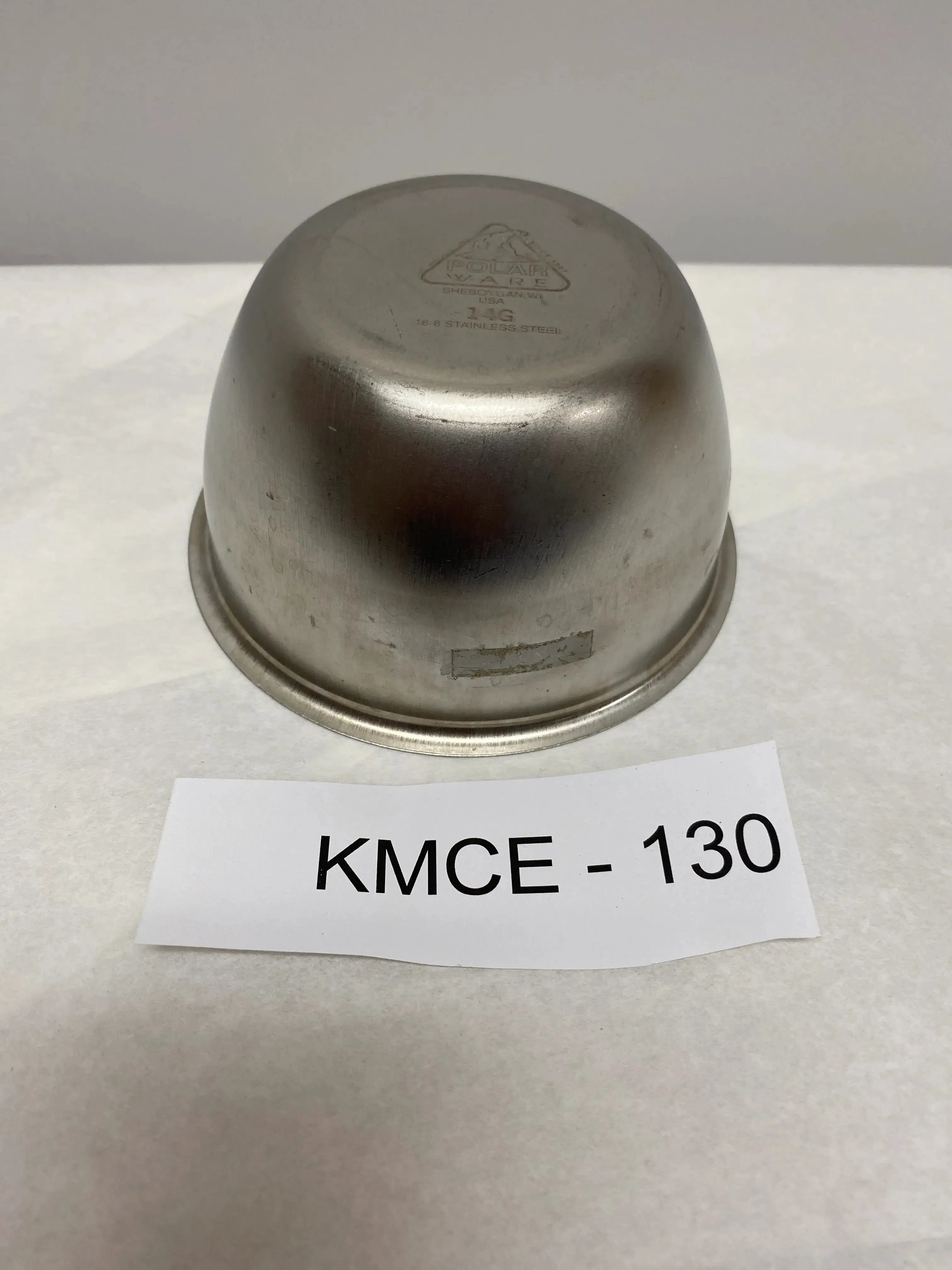 Polar Ware 14G Stainless Steel 5" Bowl | KMCE-130