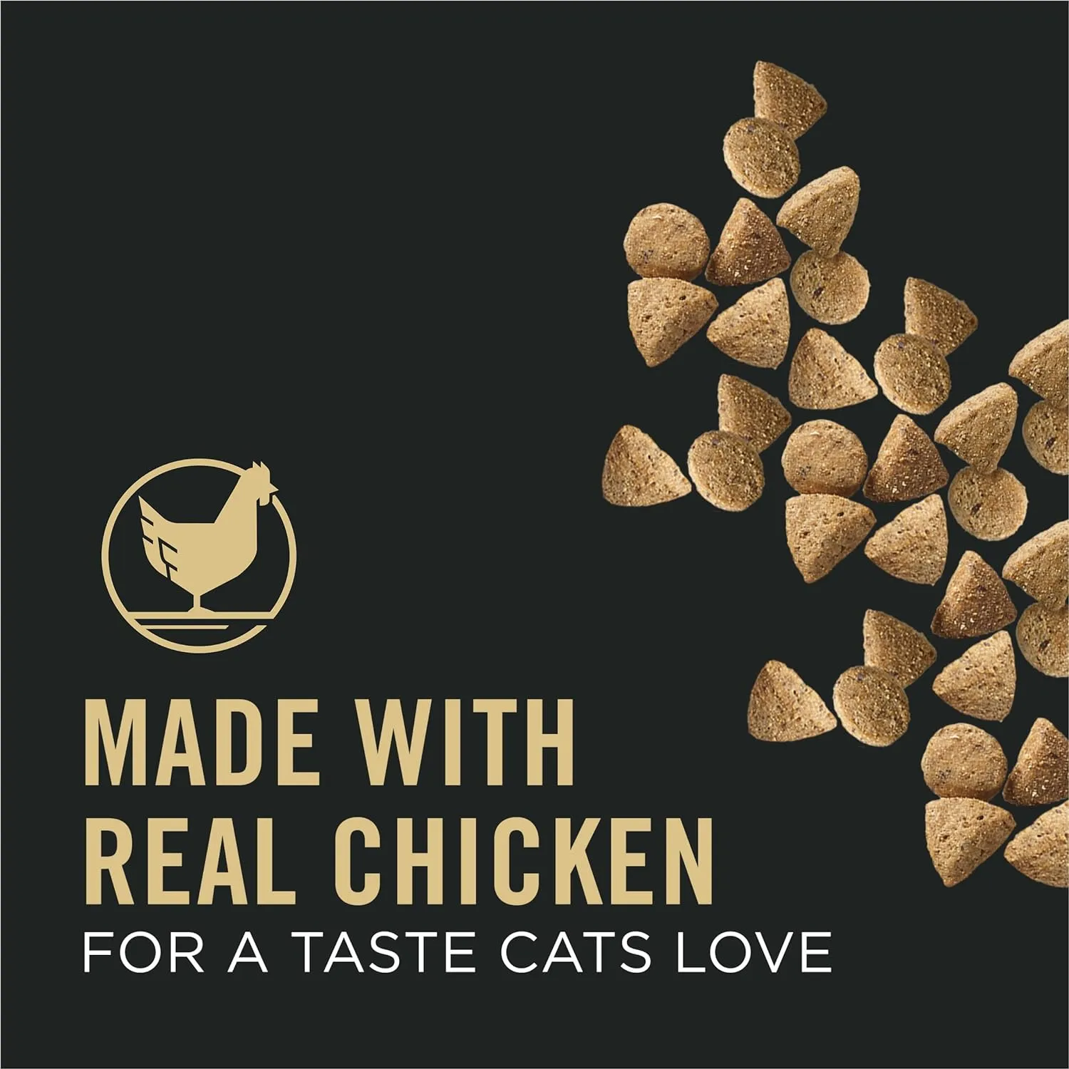 Purina Pro Plan Vital Systems Chicken and Egg Formula 4-in-1 Adult Dry Cat Food - 3 lb. Bag