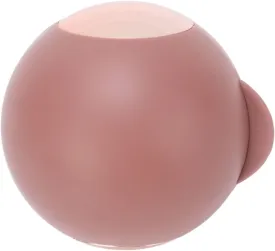 Reusable LINT Roller Ball Washable Remover Easy Clean Skin Friendly Hair for Travel Household (Bean Paste Red Gold)