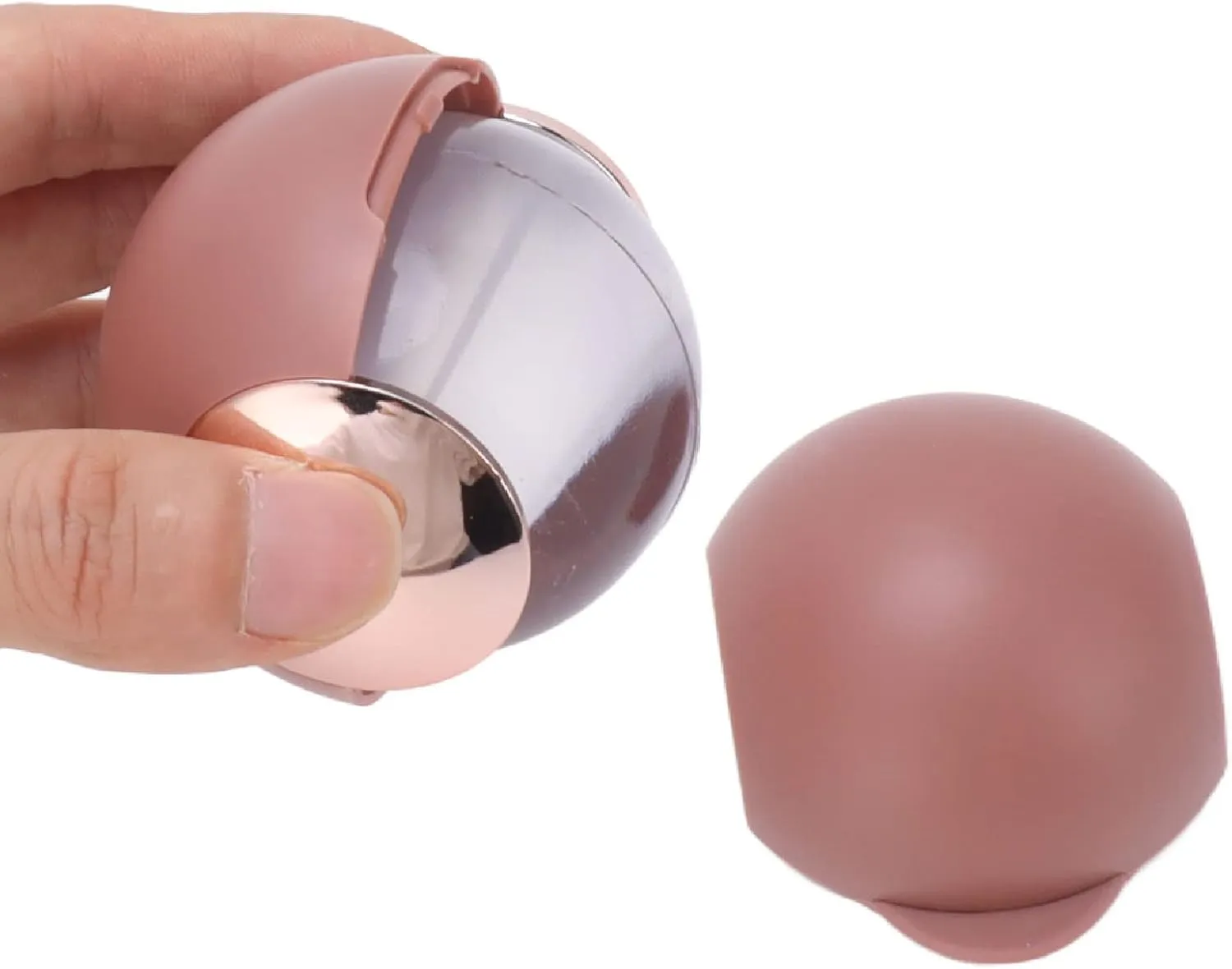 Reusable LINT Roller Ball Washable Remover Easy Clean Skin Friendly Hair for Travel Household (Bean Paste Red Gold)