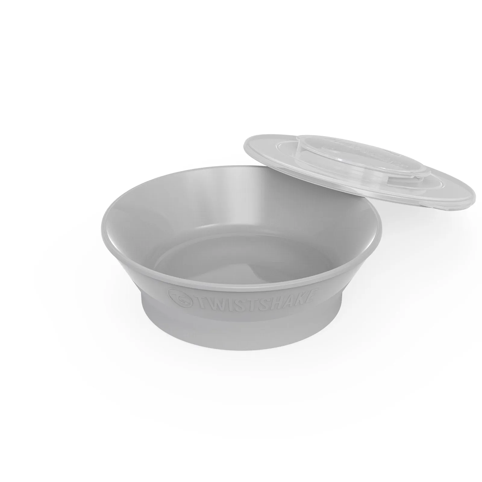 Smart Anti-Slip Baby Bowl Pastel Grey 6m 