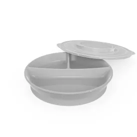 Smart Anti-Slip Divided Plate Pastel Grey 6m 