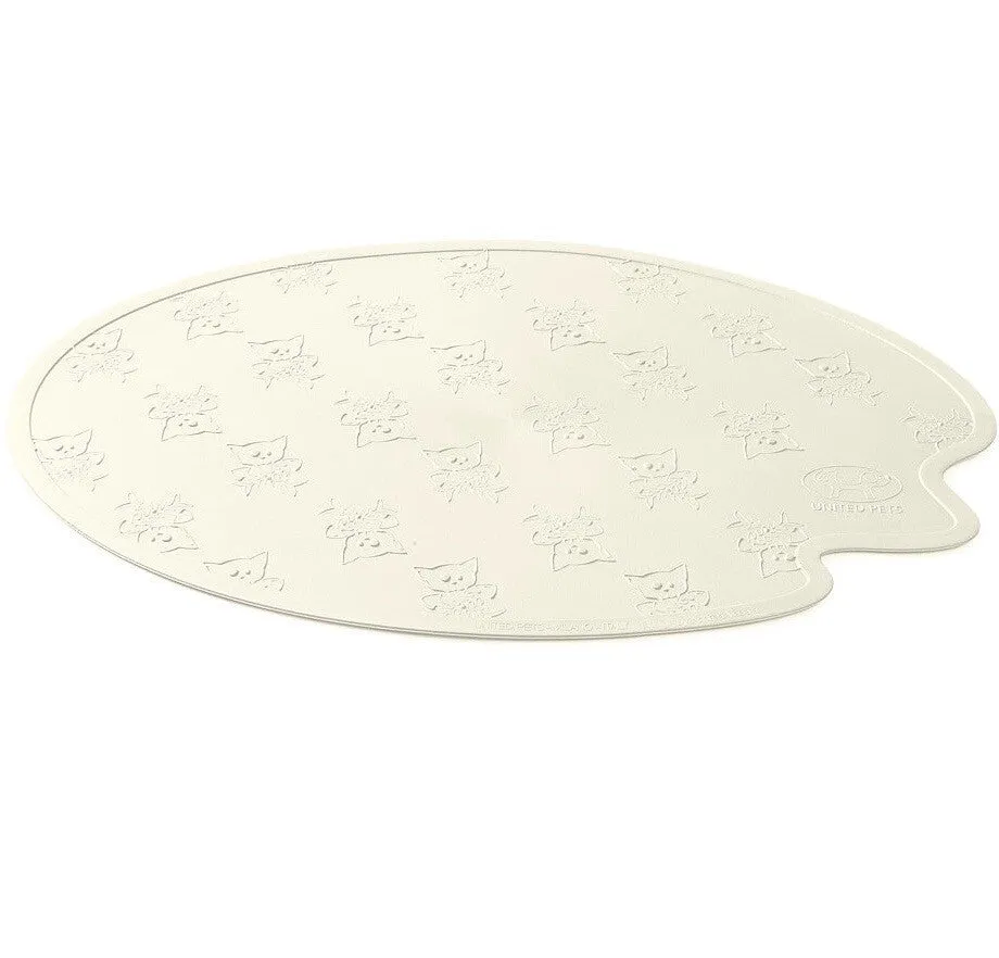 The Boss Cat Feeding Mat (White)
