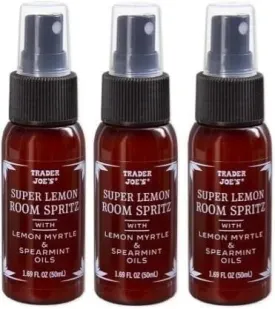 Trader Joe's Super Lemon Room Spritz Spray Lemon Myrtle & Spearmint Oils