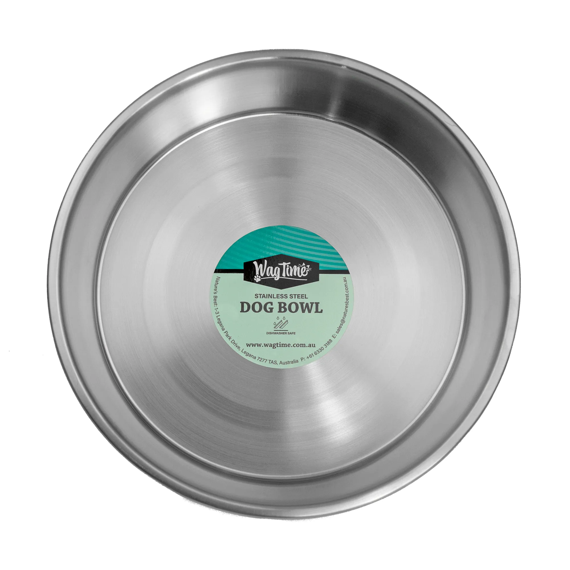WagTime - Purple Stainless Steel Dog Bowl (Large)