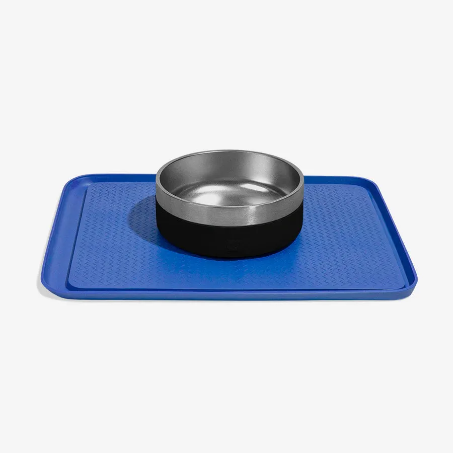 Zee.Dog Zee.Mat Anti-Slip Anti-Spill Cat & Dog Mat (Blue)