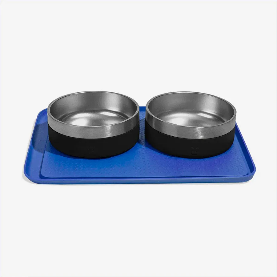 Zee.Dog Zee.Mat Anti-Slip Anti-Spill Cat & Dog Mat (Blue)
