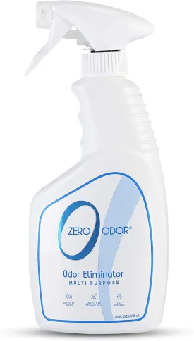 Zero Odor - Multi-Purpose Strong Odor Eliminator for Home, Office, Car, Bathroom, Hotel, Room Deodorizer, and Odor Neutralizer, 16oz