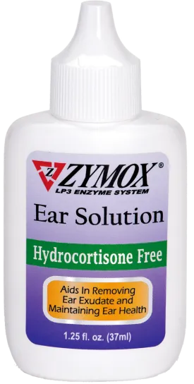 ZYMOX Enzymatic Ear Solution Hydrocortisone Free (1.25-oz)